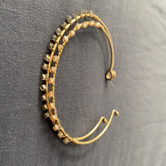 2 gold bracelets - Picture 2 of 3